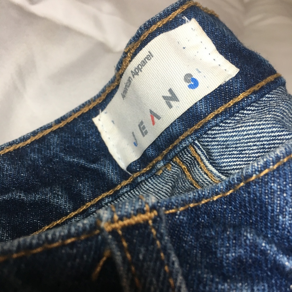 DONATED American Apparel Medium wash - Picture 4 of 6
